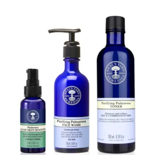 שלישיית מוצרים לטיפול באקנה