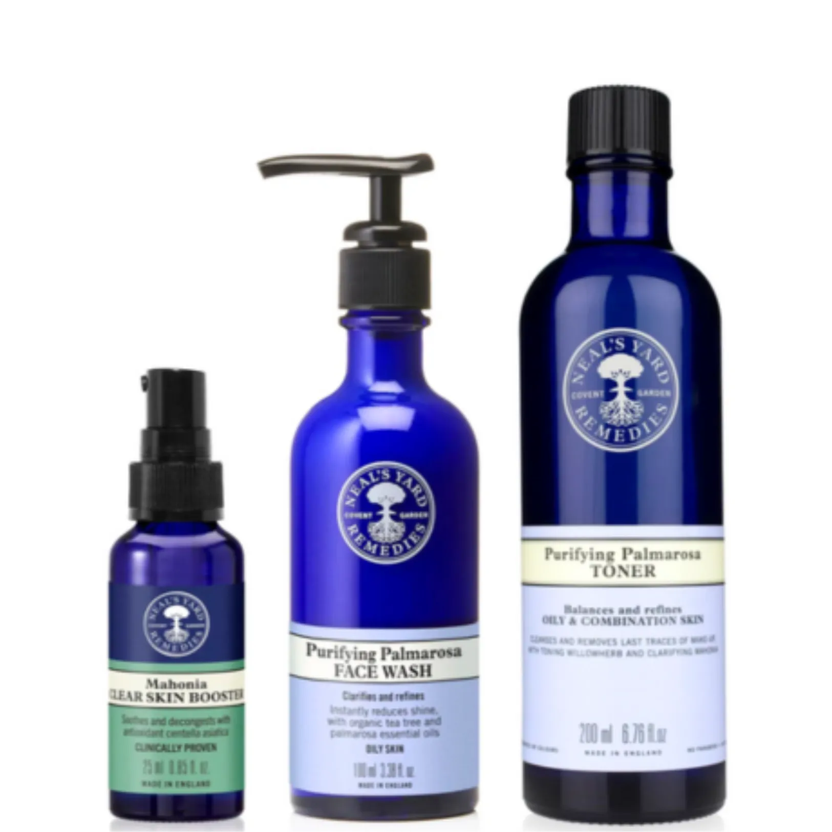 שלישיית מוצרים לטיפול באקנה